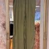 Fin viscosebyxa i armygrönt(EJ BYTE,RETURRÄTT)