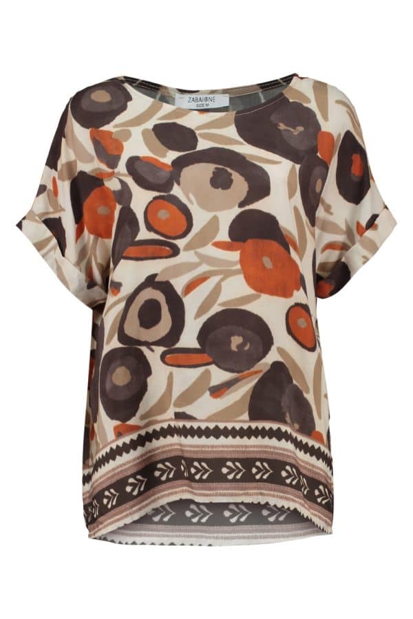 ✨ Mönstrad Topp från Zabaione ✨