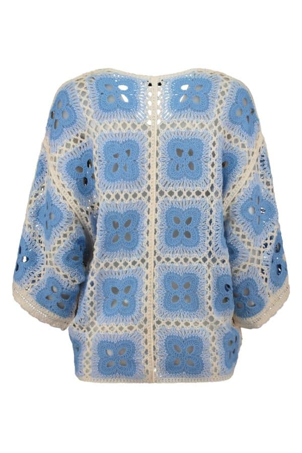 💙 Stickad Kofta – Zabaione 💙