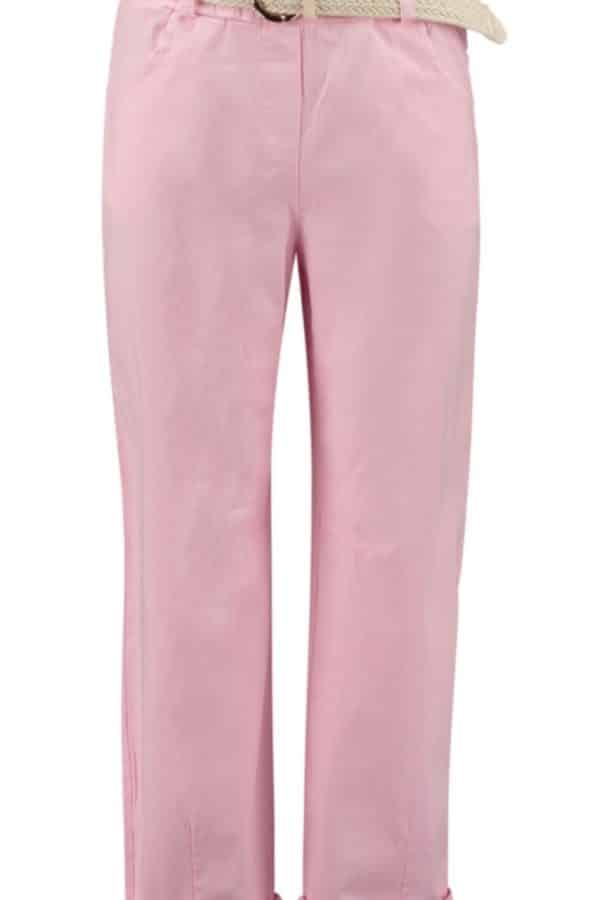 Fräcka barrelsbyxor i rosa