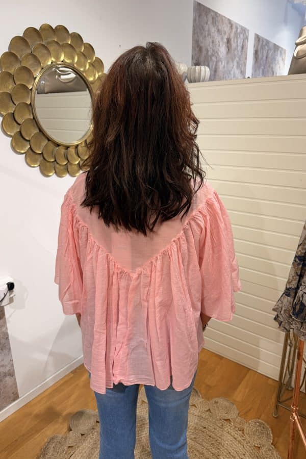 🤍 Somrig bomullsblus – Caramell Fashion 🤍