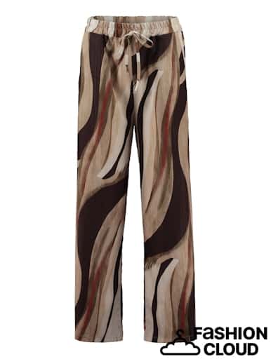 🤎 Zabaione byxa – mönstrad & avslappnad elegans ✨