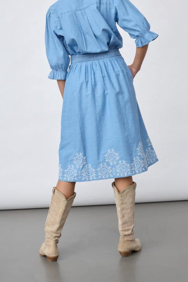 💙 Midikjol från Sister Point – feminin & bohemisk ✨