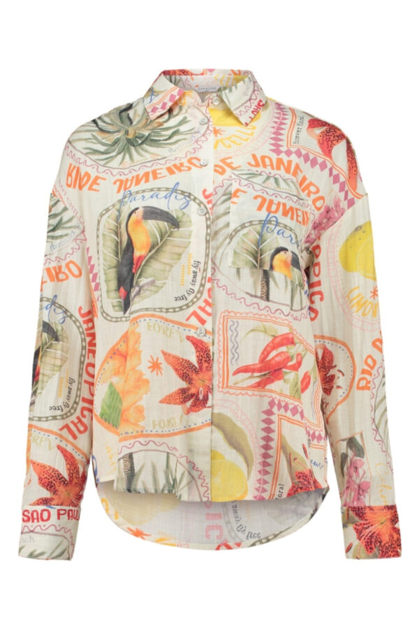 🌺 Mönstrad skjorta från Zabaione – färgstark & unik ✨