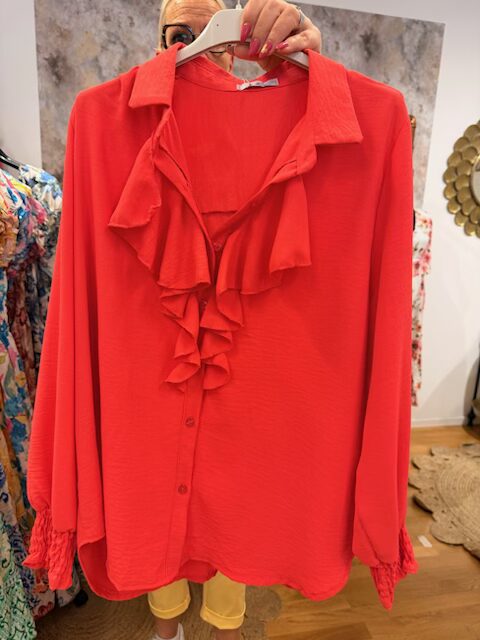 Corall blus med volang