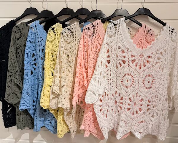 ✨ Virkad topp från Caramell Fashion – luftig & somrig favorit ✨