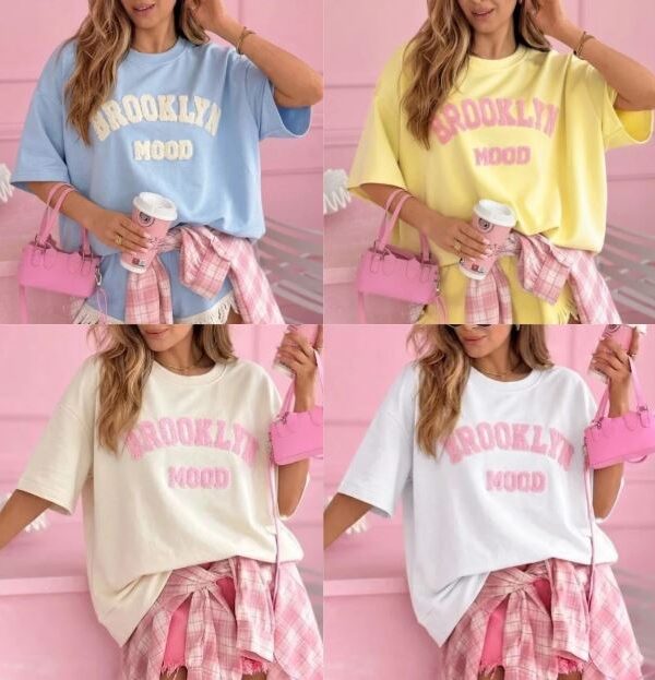 ✨ Sweatshirt “Brooklyn Mood” – Caramell Fashion