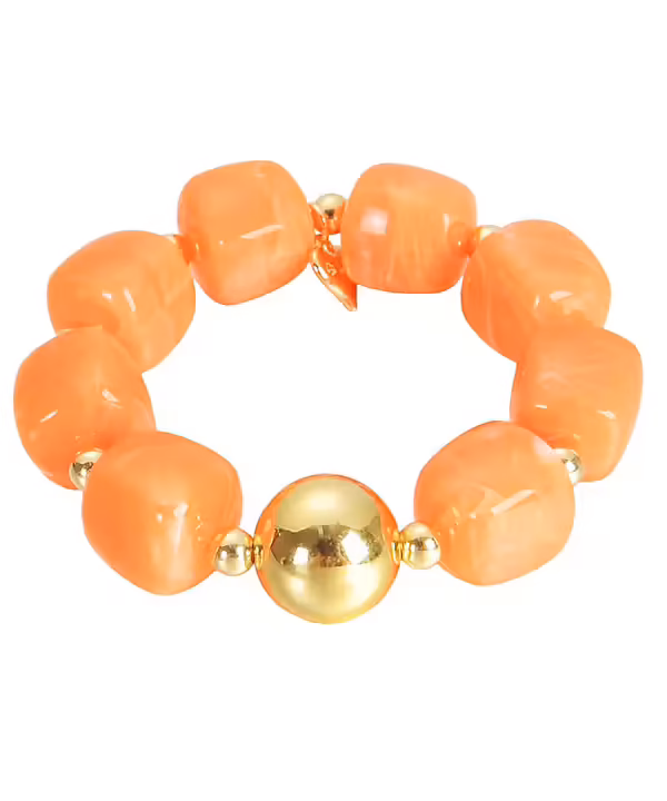 ✨ Statementarmband med pärlor – Gemini