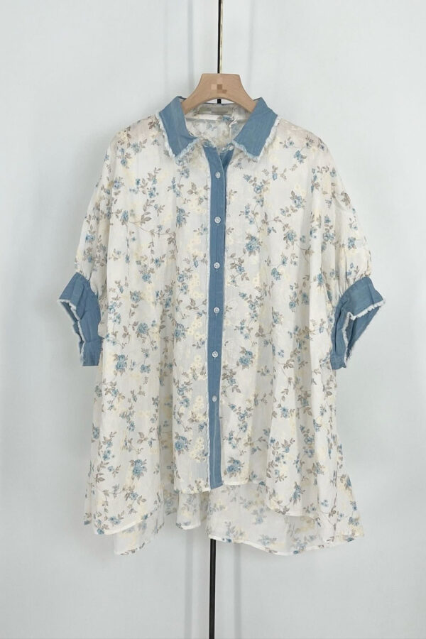 🌸 Blommig skjortblus från Train Of Trend 🌸