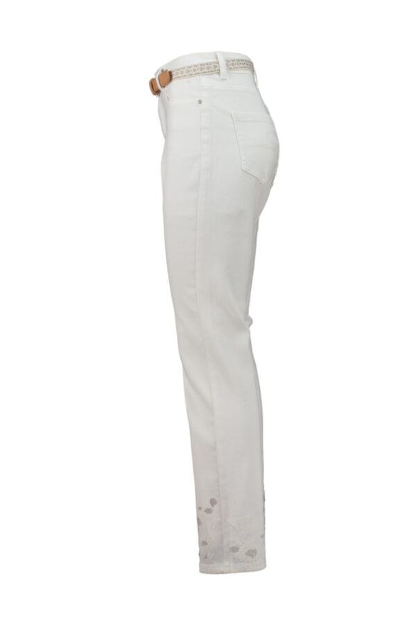 👖 Broderade Jeans med Skärp