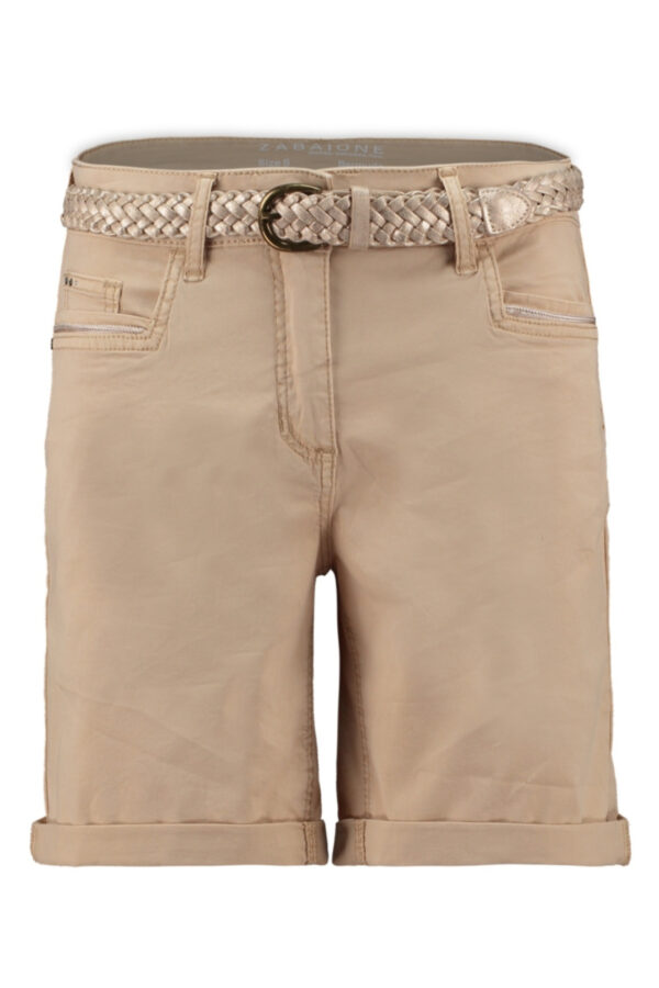🩳 Shorts med Flätat Skärp – Zabaione