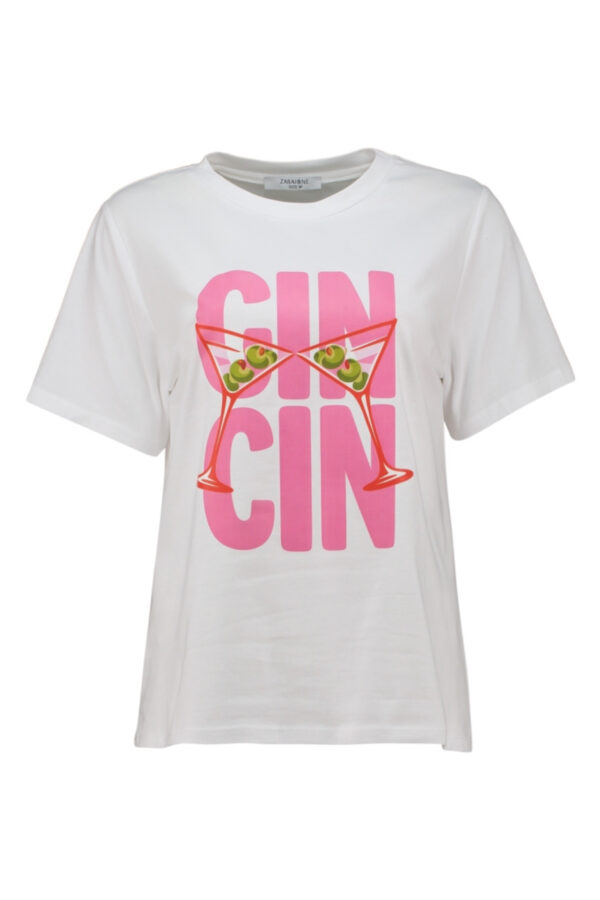 🌸 T-shirt GIN CIN Zabaione