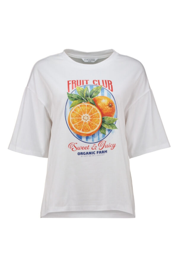 🍊 T-shirt med fruktmotiv