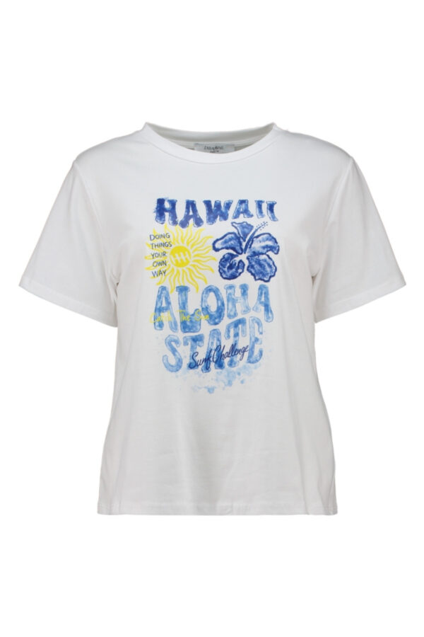 🌺 T-shirt med Hawaii-tryck