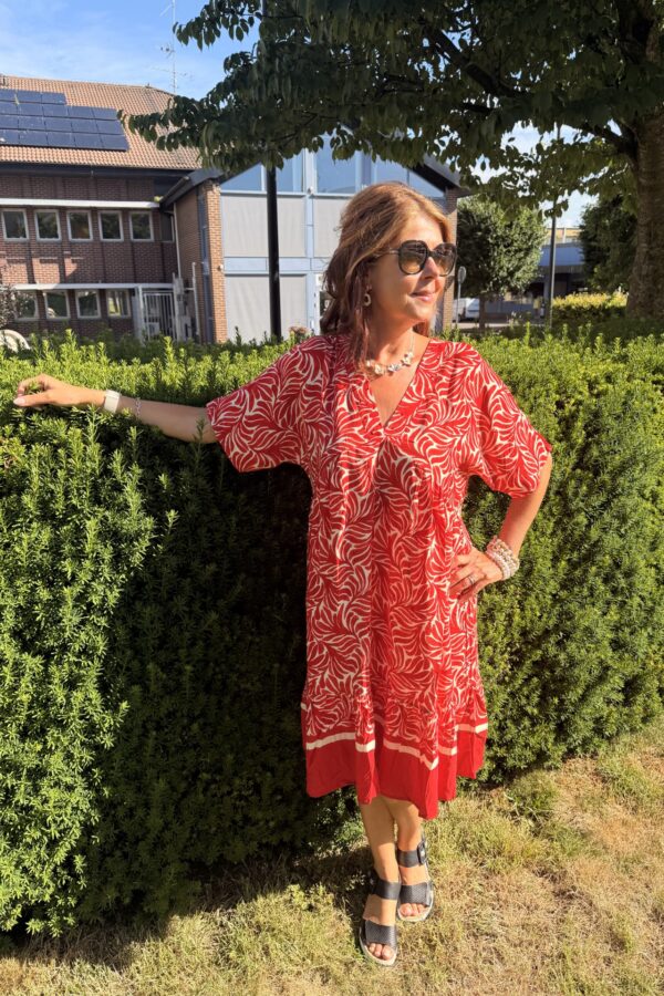 ❤️ Klänning i 100% viskos – Zabaione ❤️