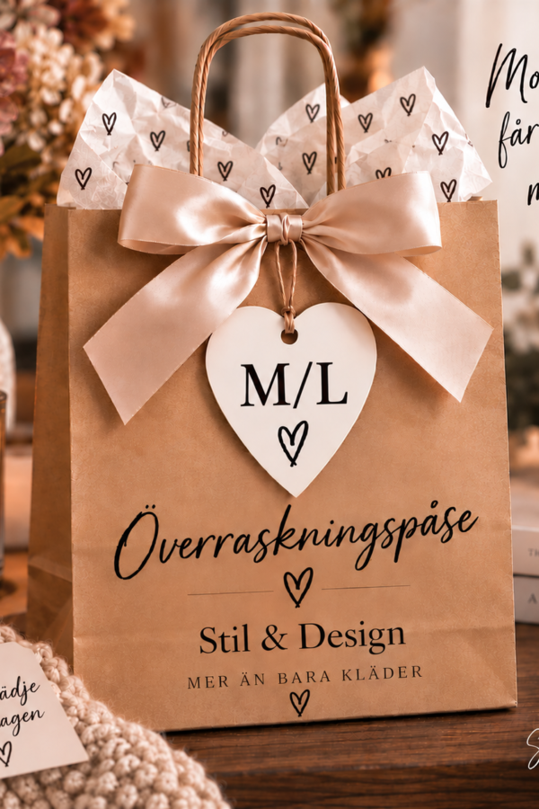 🎁✨ ÖVERRASKNINGSPÅSE – STORLEK M/L ✨🎁 ( EJ BYTE,RETURRÄTT)