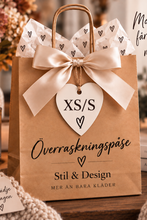🎁✨ ÖVERRASKNINGSPÅSE – STORLEK XS/S ✨🎁 ej byte/returrätt