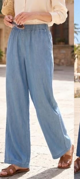 💙 LEDIG JEANSLOOK I MJUK TENCEL 💙