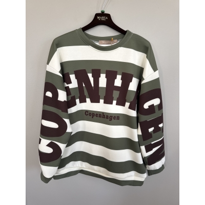 Sweatshirt med Copenhagen tryck