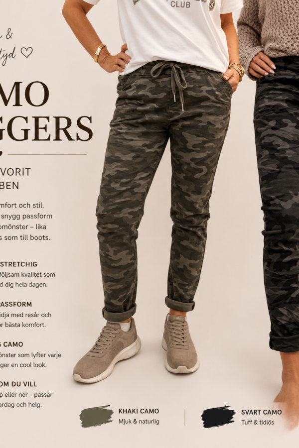 ✨ ADRIA BYXA – CAMOUFLAGE MED MAXIMAL KOMFORT ✨