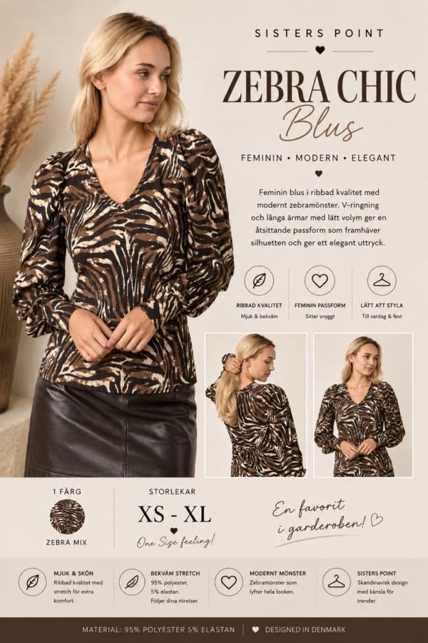 ✨ VYA BLUS FRÅN SISTERS POINT – VILD, FEMININ & SUPERSNYGG ✨