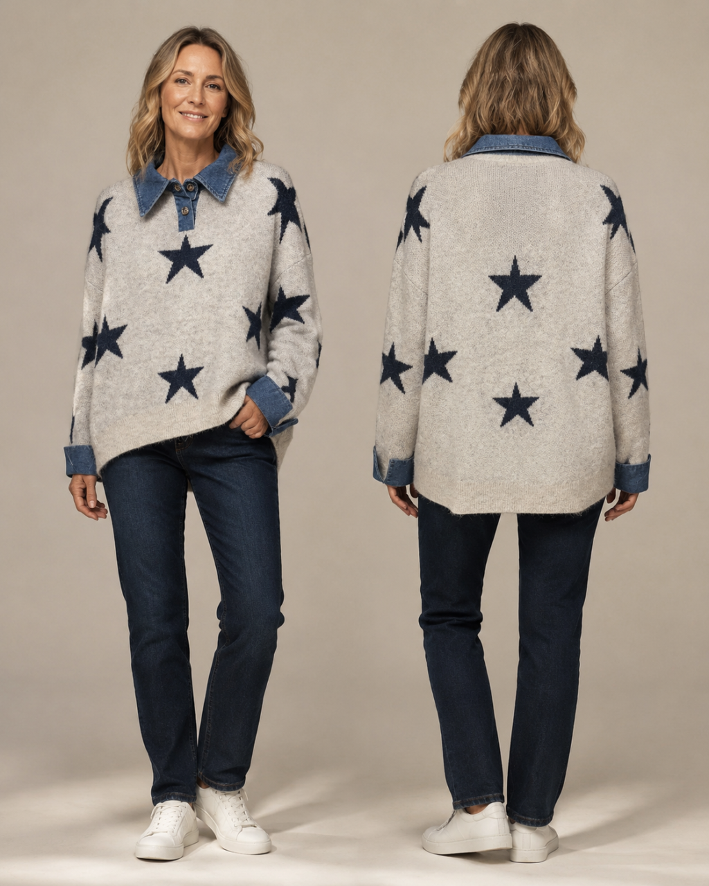 ✨ STJÄRNTRÖJA FRÅN CARAMELL FASHION – MJUK, LEDIG & HELT UNIK ✨