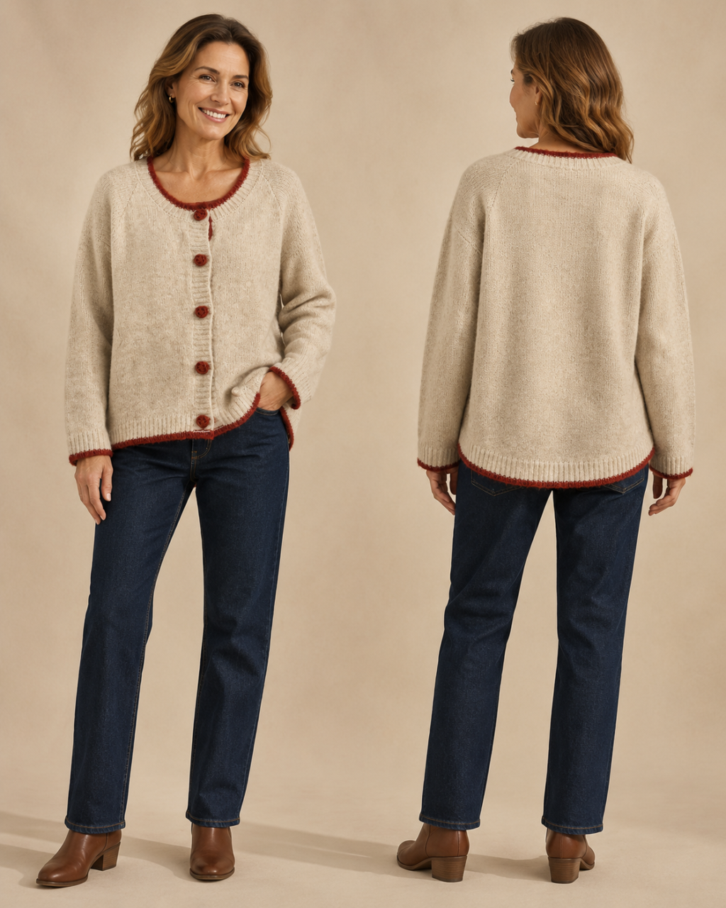 ✨ BEIGE KOFTA FRÅN CARAMELL FASHION – MJUK, FEMININ & CHARMIG ✨