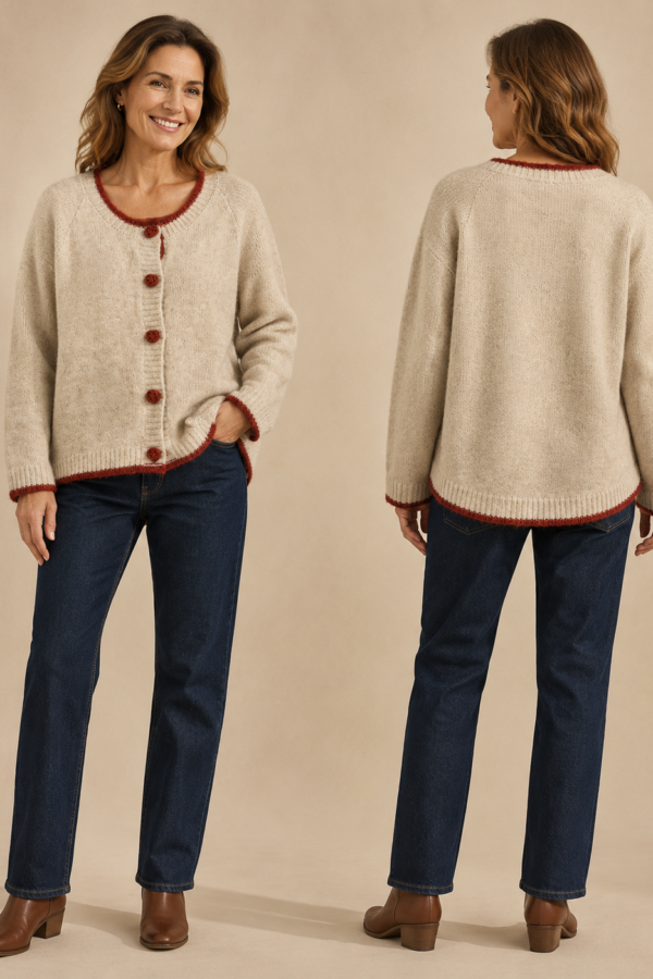 ✨ BEIGE KOFTA FRÅN CARAMELL FASHION – MJUK, FEMININ & CHARMIG ✨