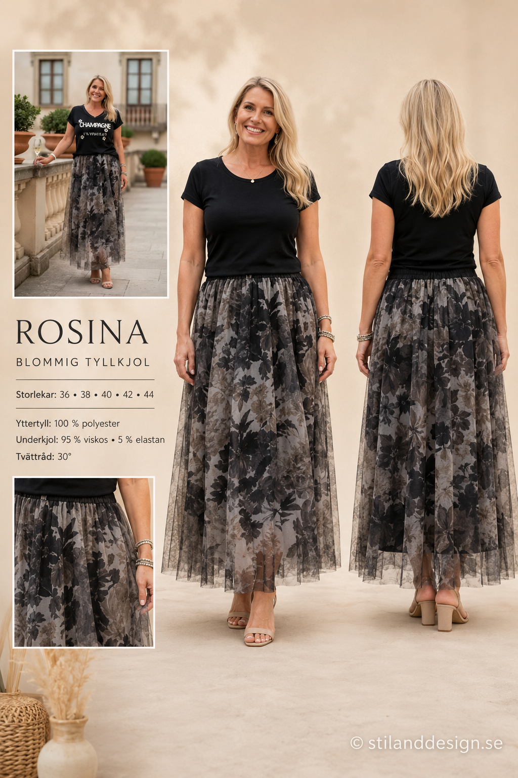 ✨ ROSINA BLOMMIG TYLLKJOL – ROMANTISK, FEMININ & HELT MAGISK ✨