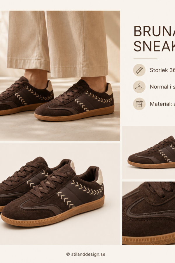 Höstens coolaste och snyggaste sneakers i brunt