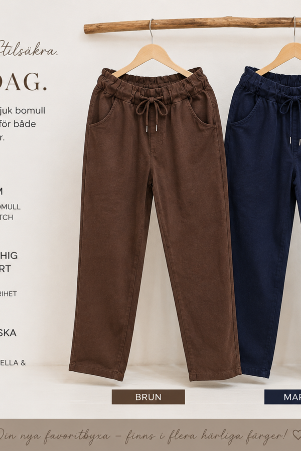 ✨ Rak favoritbyxa – mjuk, stilren och bekväm ✨