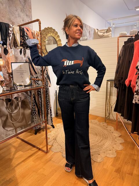 Fräcka toxikjeans i mörk denim