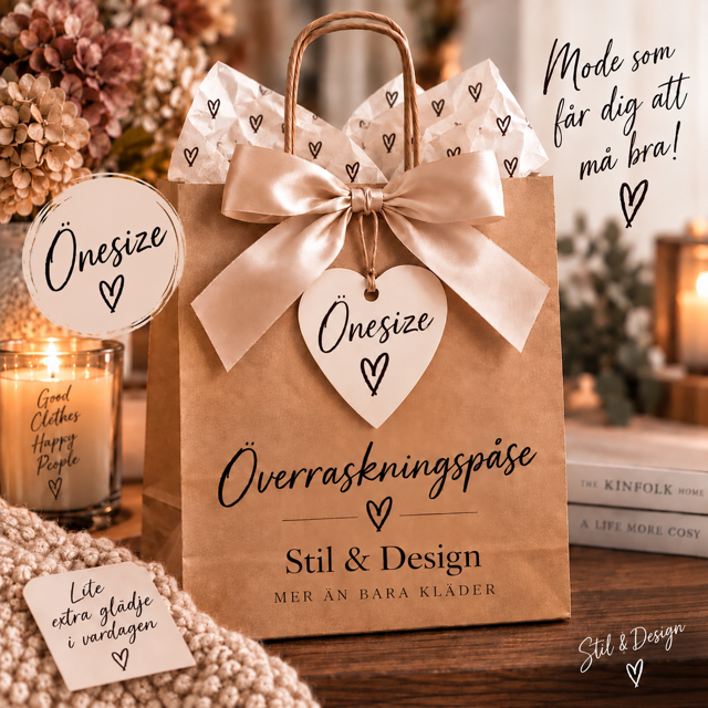 🎁 Överraskningspåse – ONE SIZE (passar ca 34–42)  OBS! Ej byte eller returrätt