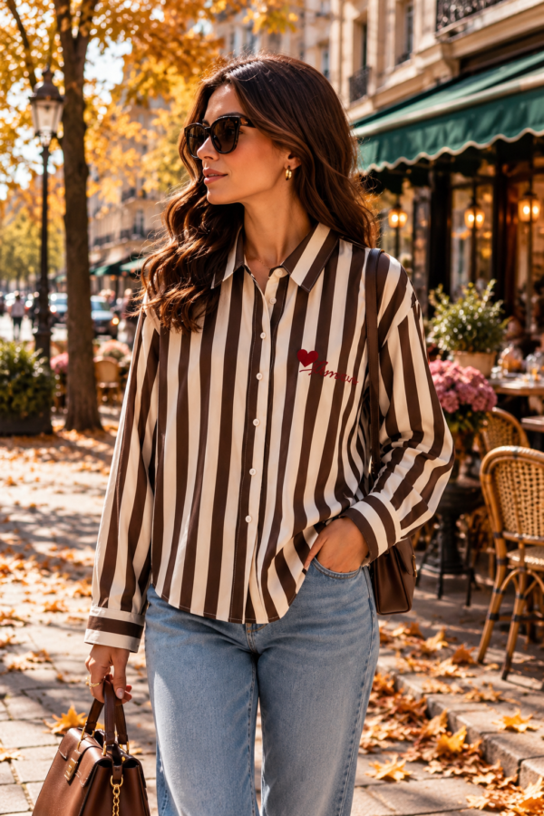 ✨ Randig skjorta från Caramell Fashion (EJ BYTE/RETURRÄTT)