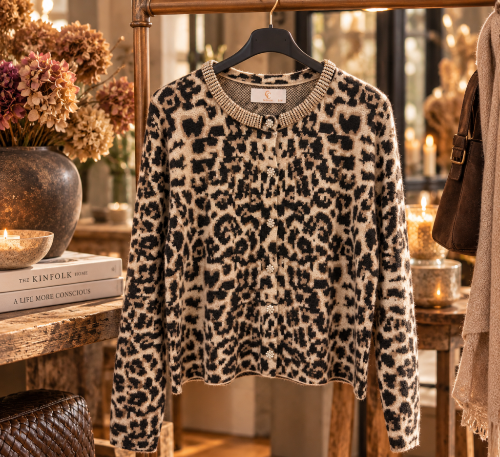 đ Leo Glam â exklusiv cardigan frĂ„n Caramell Fashion âš